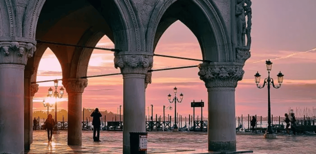 venezia al tramonto