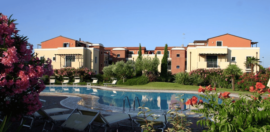 appartamento con piscina a cavallino